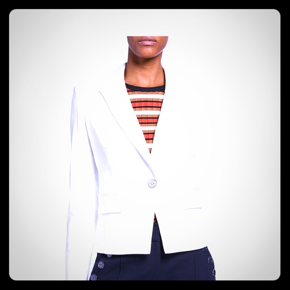 Veronica Beard Danielle Jacket in off white size 2